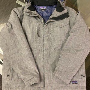 Patagonia Men's Steel Grey Heavyweight Jacket - XL